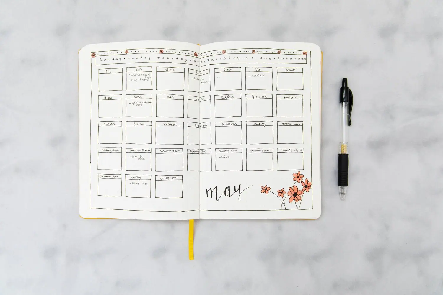 Bullet journal - kreatywne planowanie czasu